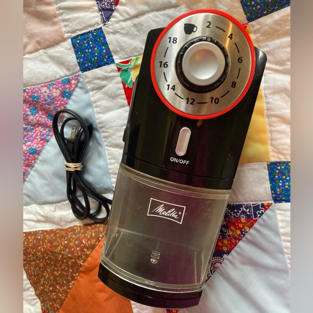 Melitta Electric Burr Coffee Grinder CM12